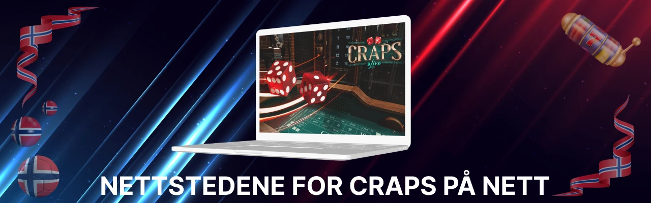 Beste nettstedene for craps på nett