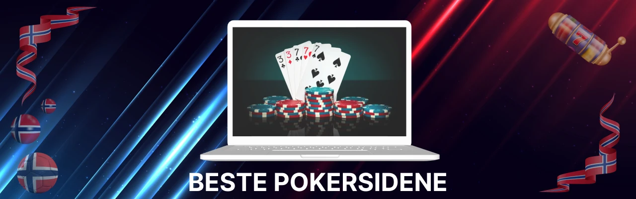 Beste pokersidene på nett i norge