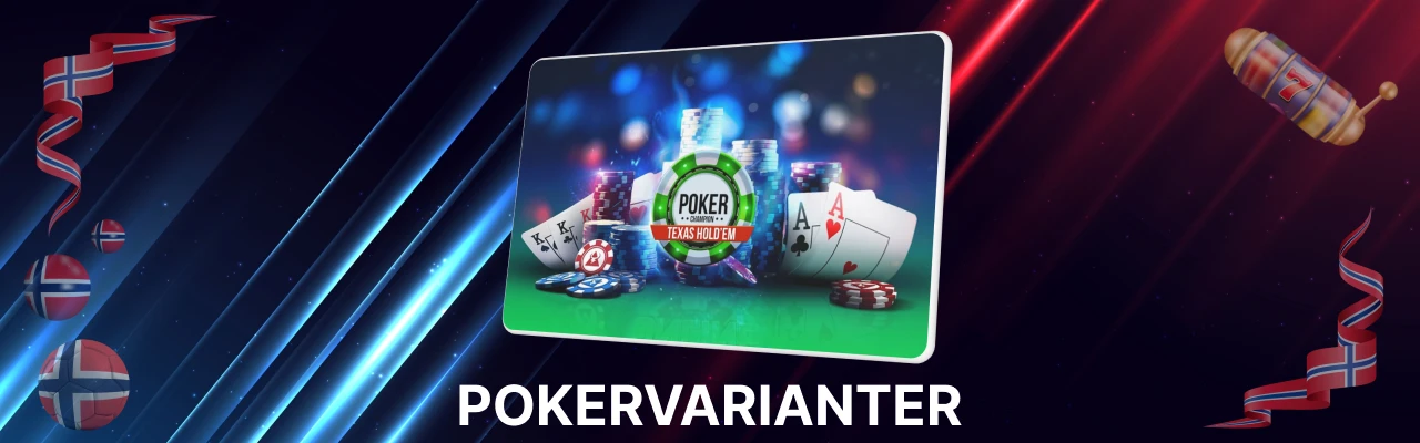 Varianten av poker på nett