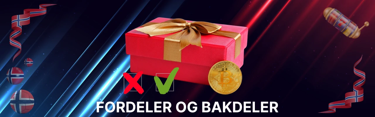 Fordeler og bakdeler med krypto casino bonus