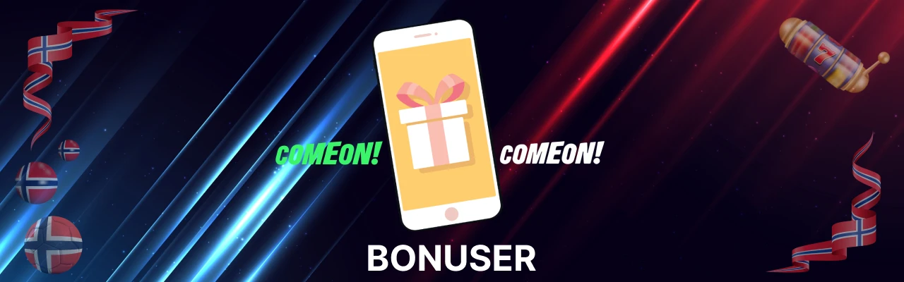 Comeon casino bonuser