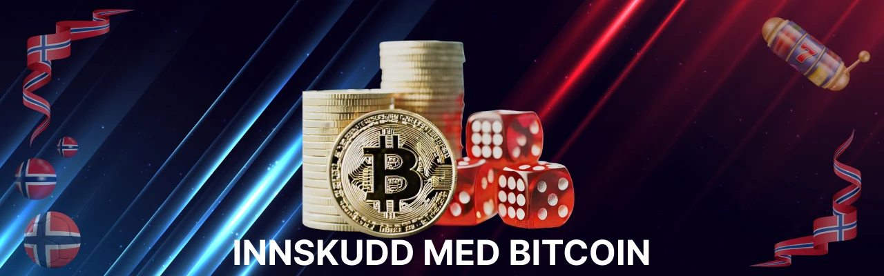 Innskudd med bitcoin på nettcasino