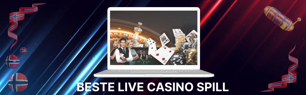 Beste live casino spill i norge