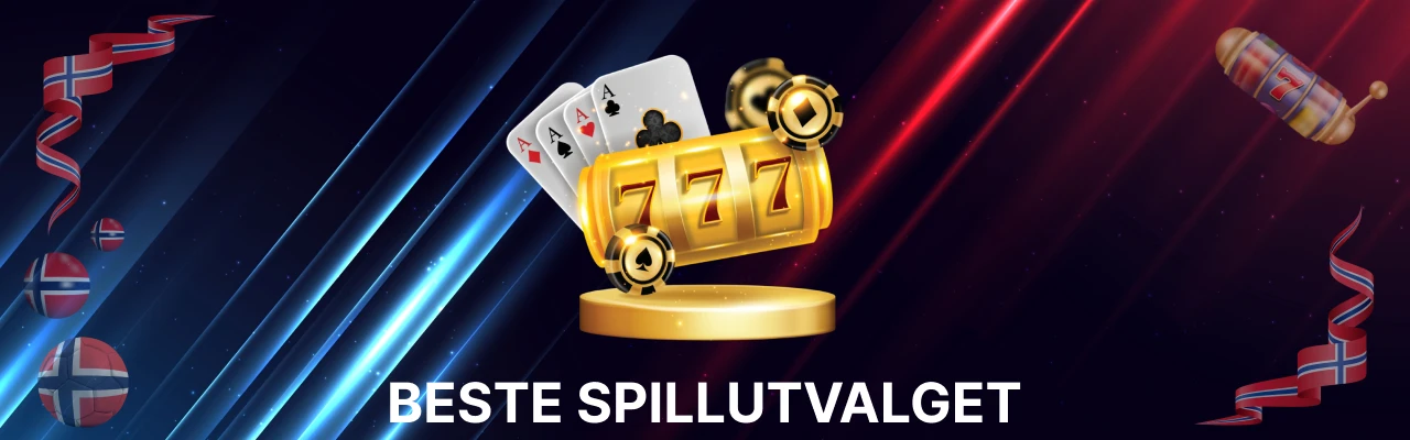 Beste spillutvalget på casino