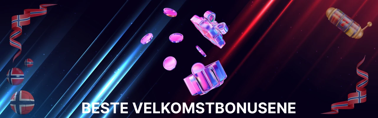 Beste velkomstbonusene i nettcasinoer