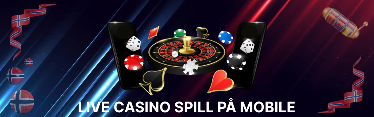 Live casino spill på mobile