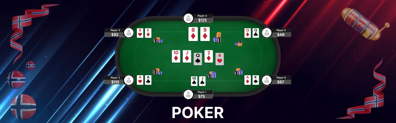 Live poker spill