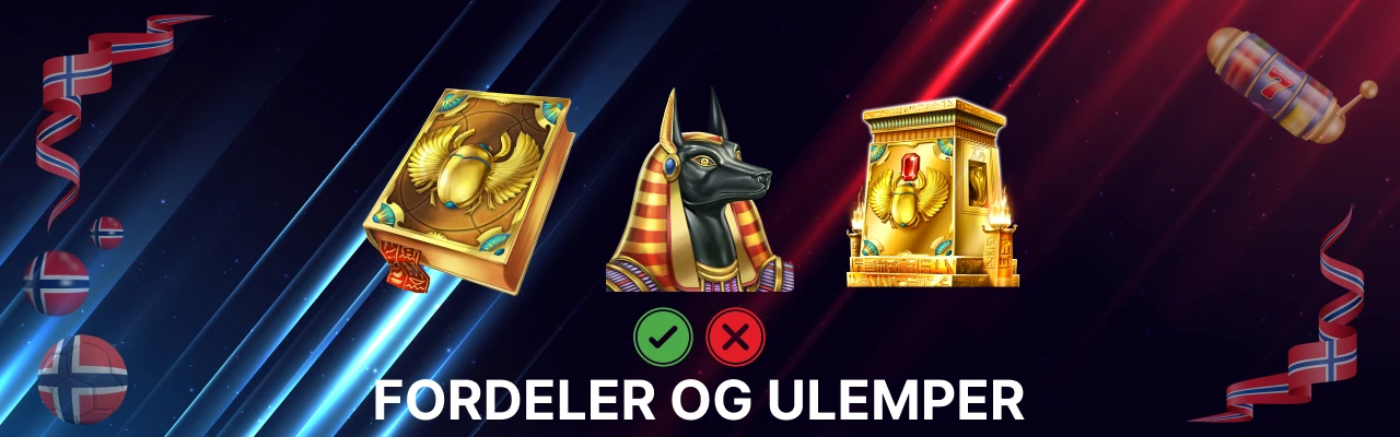 Book of dead fordeler og ulemper