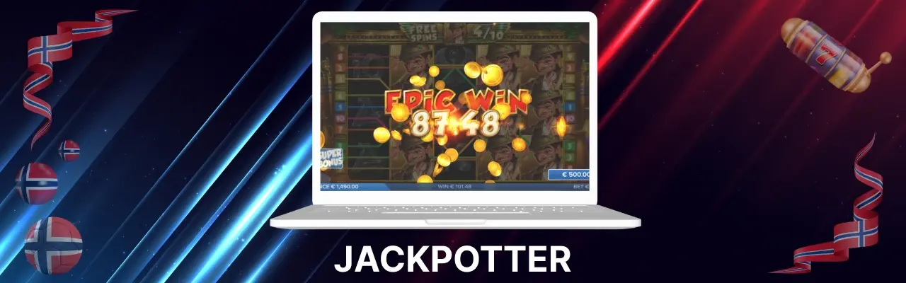 Jackpotter på spilleautomaten book of toro