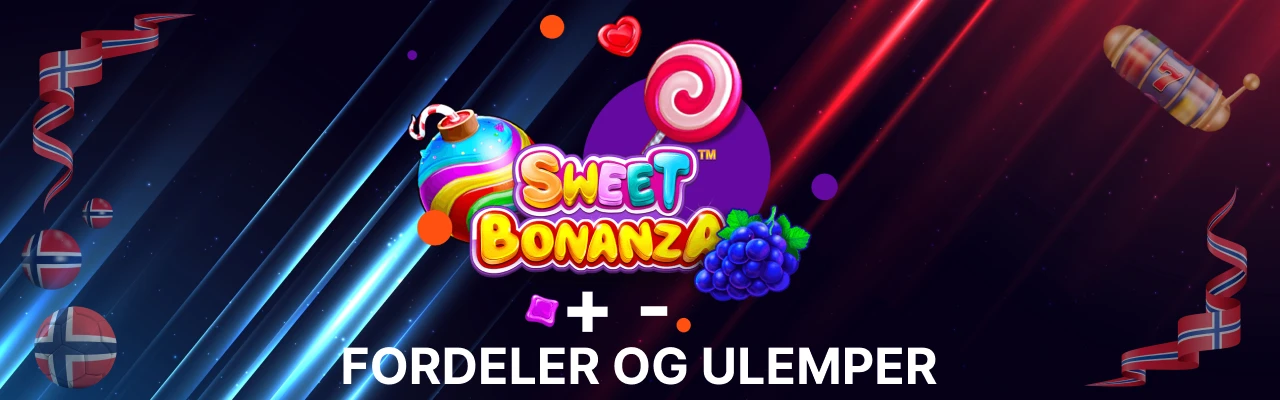 Spilleautomaten sweet bonanza fordeler og ulemper