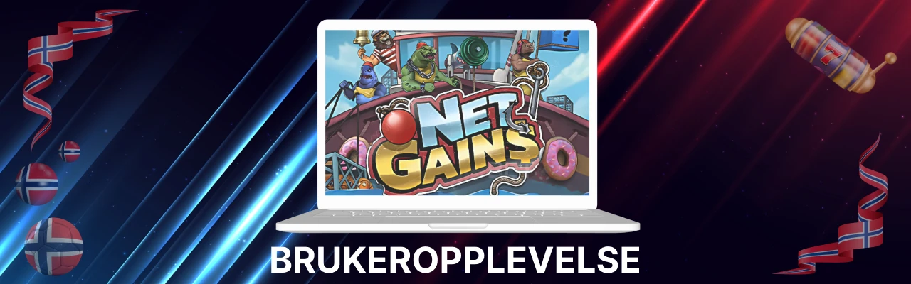Brukeropplevelse i spilleautomaten net gains