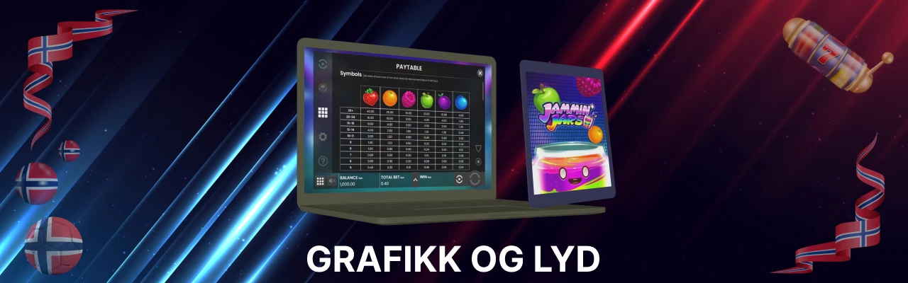 Grafikk og lyd i jammin jars