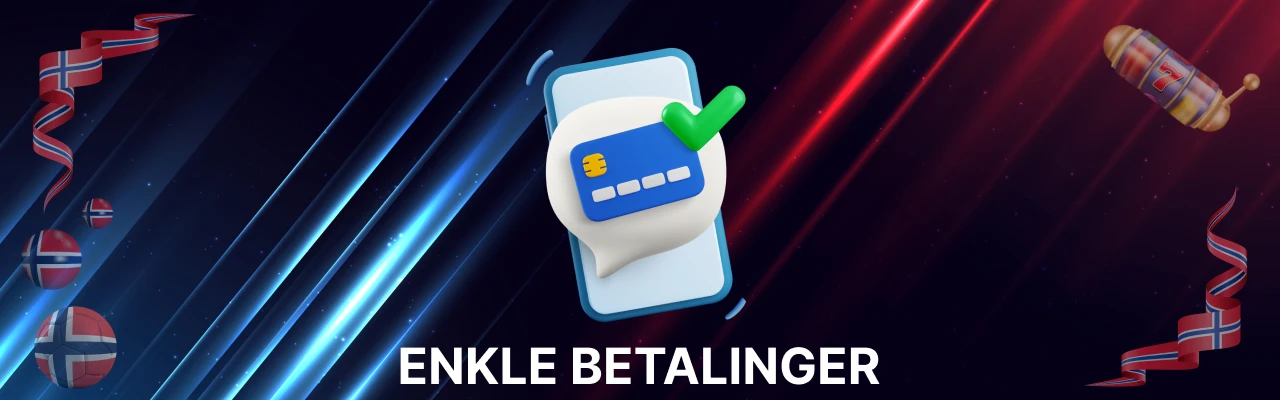 Betalinger i norsk nettcasino