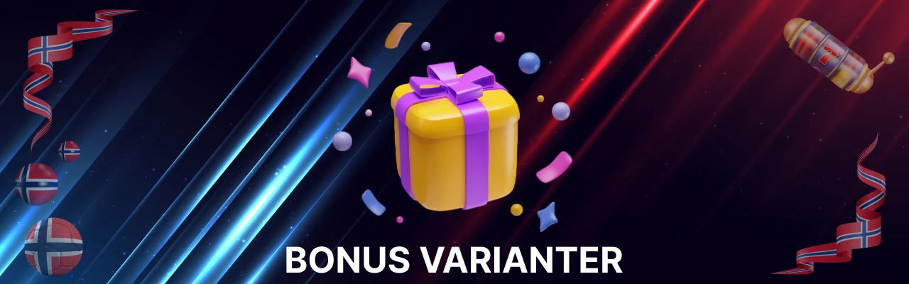 Online casino bonus varianter