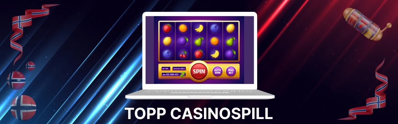 Topp casinospill på nett