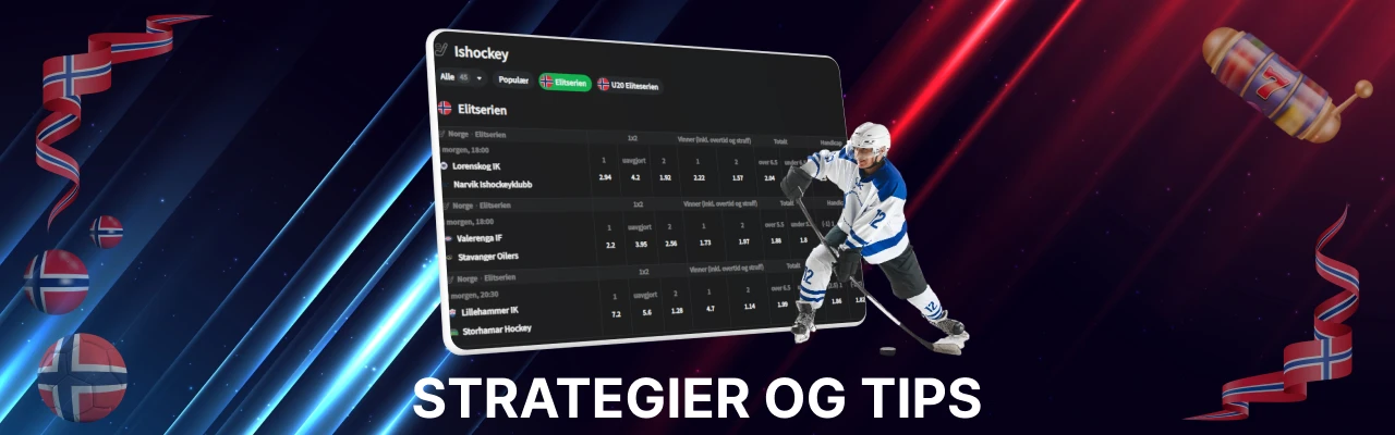 Strategier for ishockey betting
