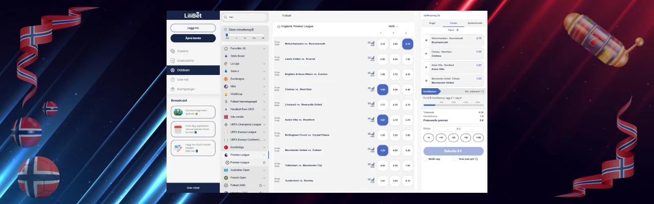 Satse pa premier league