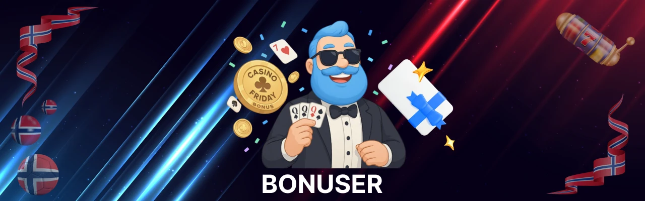 Bonuser hos casino friday