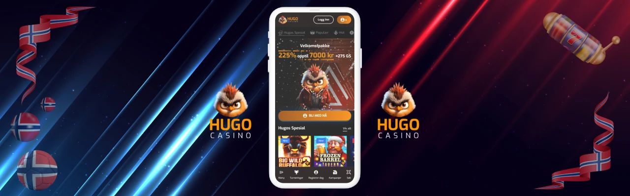 Mobilfunksjoner hos hugo casino