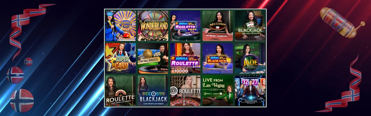 Mr green casino bordspill