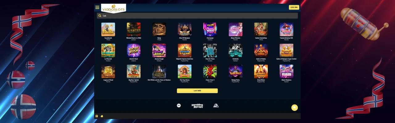 Spilleautomater med viggoslots