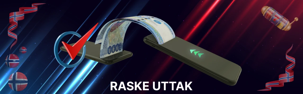 Raske uttak i norske nettkasino
