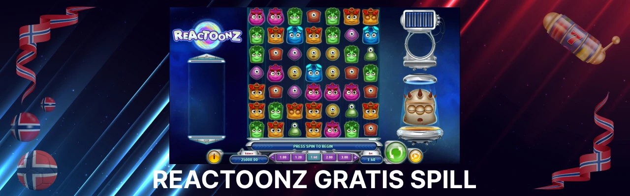 Reactoonz gratis spill