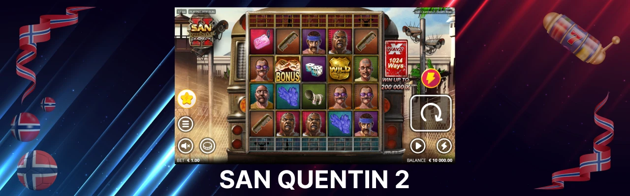 San quentin 2 gratis spill