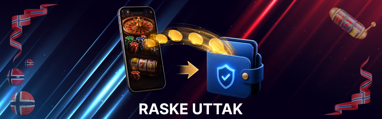 Casino med raske utbetalinger