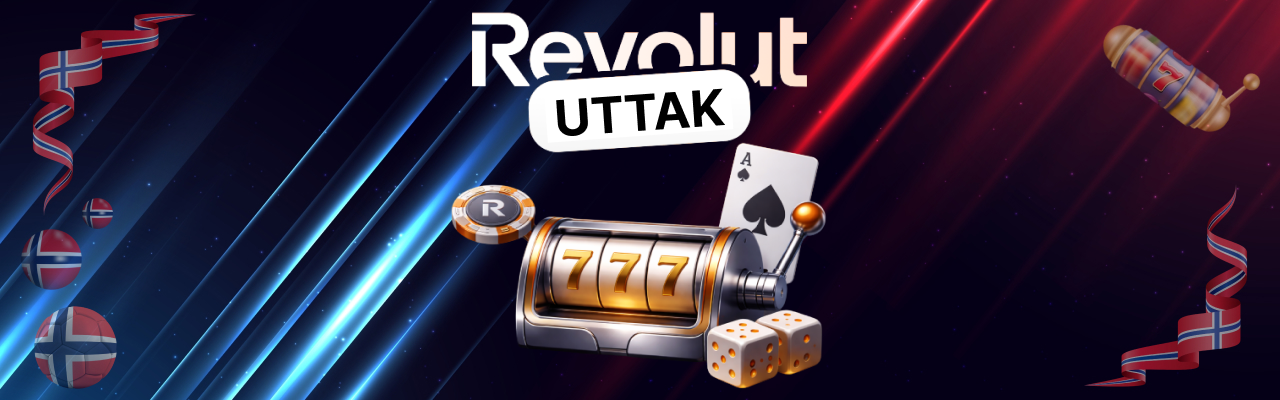 Revolut casino uttak